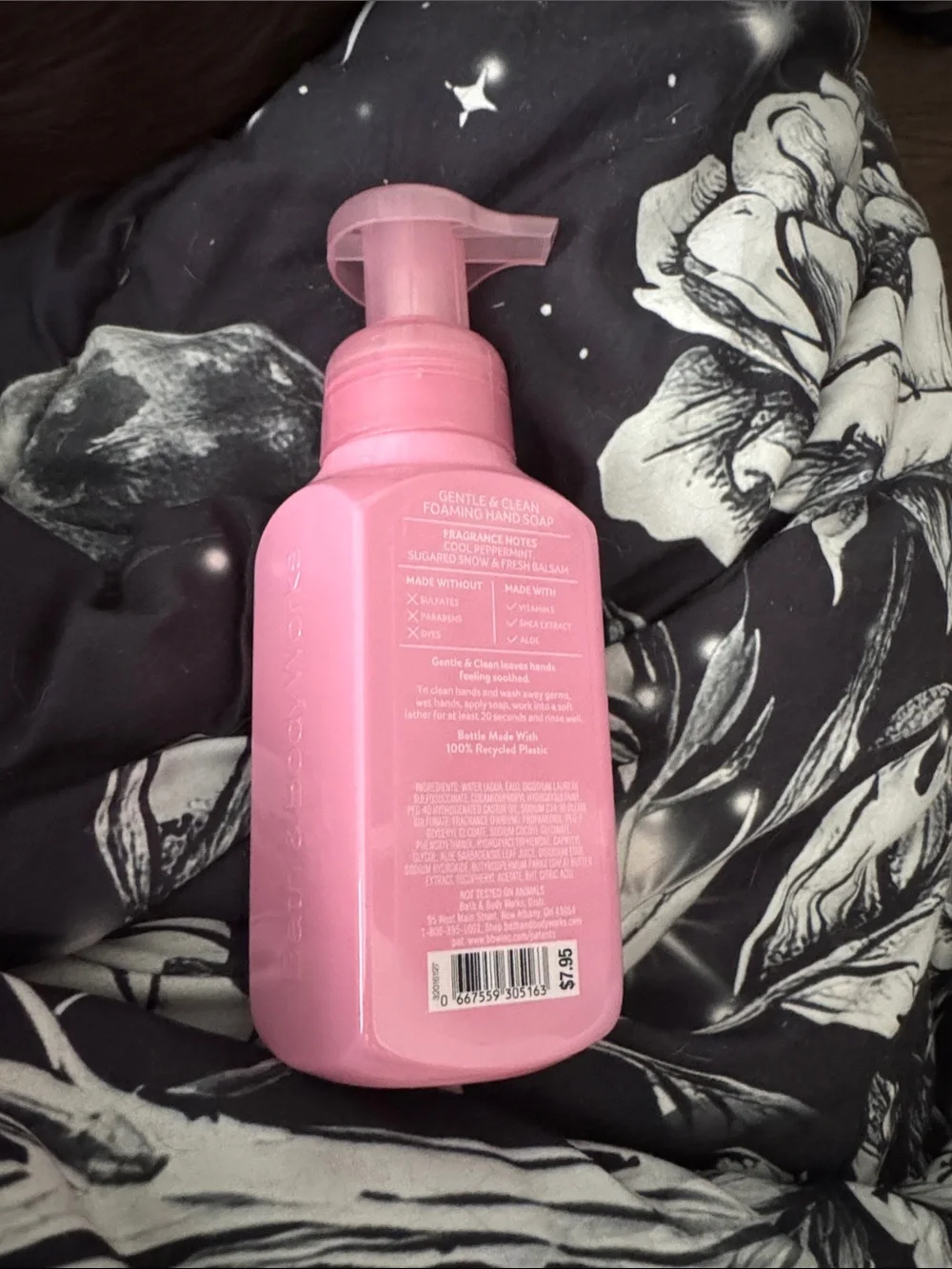 Bath & Body Works Pink Foaming Hand Soap - Twisted Peppermint